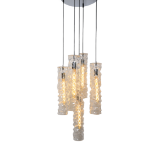 BUZZ hanglamp | 5 lichtpunten | helder |