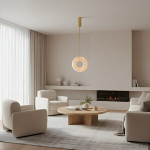 Aura hanglamp | Ø30cm | marmer