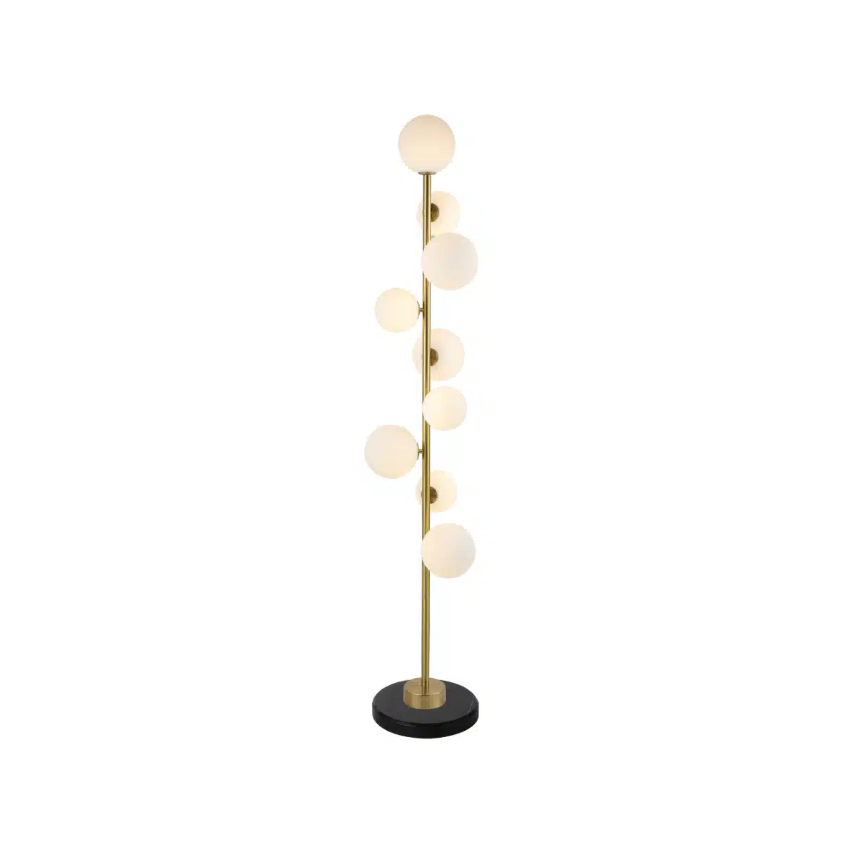 Tegmine vloerlamp | 9-licht | Ø30x165cm - Afbeelding 2