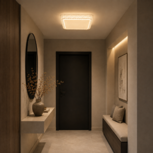 Plexi ceiling lamp | 40x40cm | 3 color LED