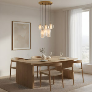 Mufrid hanglamp | Marmer |  ⌀60x110cm
