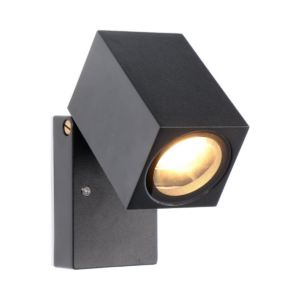 Acro wandlamp | 1 lichtpunt| voor buiten | kantelbaar