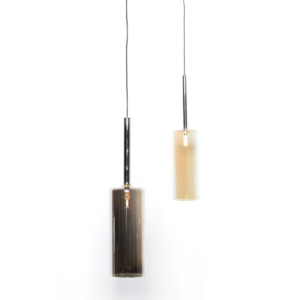 Kadeh hanglamp | 1 lichtpunt | cognac of smoke