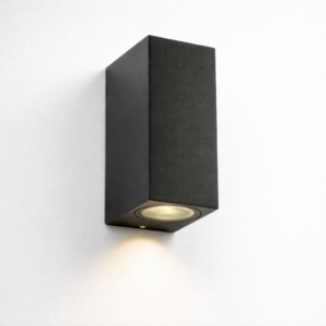 Matar zwarte up down wandlamp | voor buiten