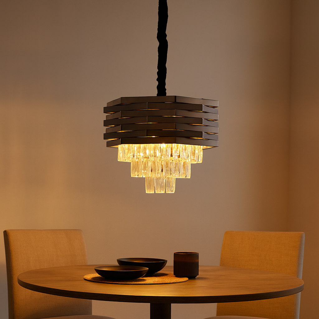 Sol hanglamp | 4 lichtpunten | antraciet | Ø40cm