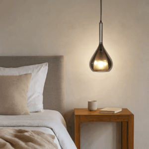 Eris hanglamp | 1xE14 |  Antraciet | 15x15x120cm