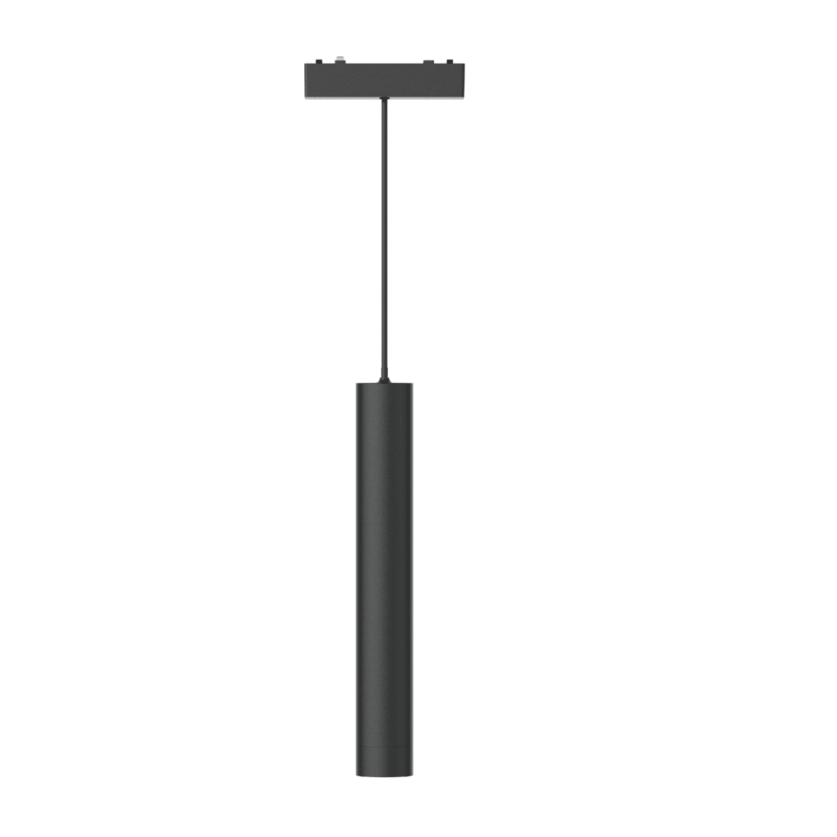 Thin magnetische LED Tube hanglamp - Ø35x200mm - 7W - 745 lm - Zwart