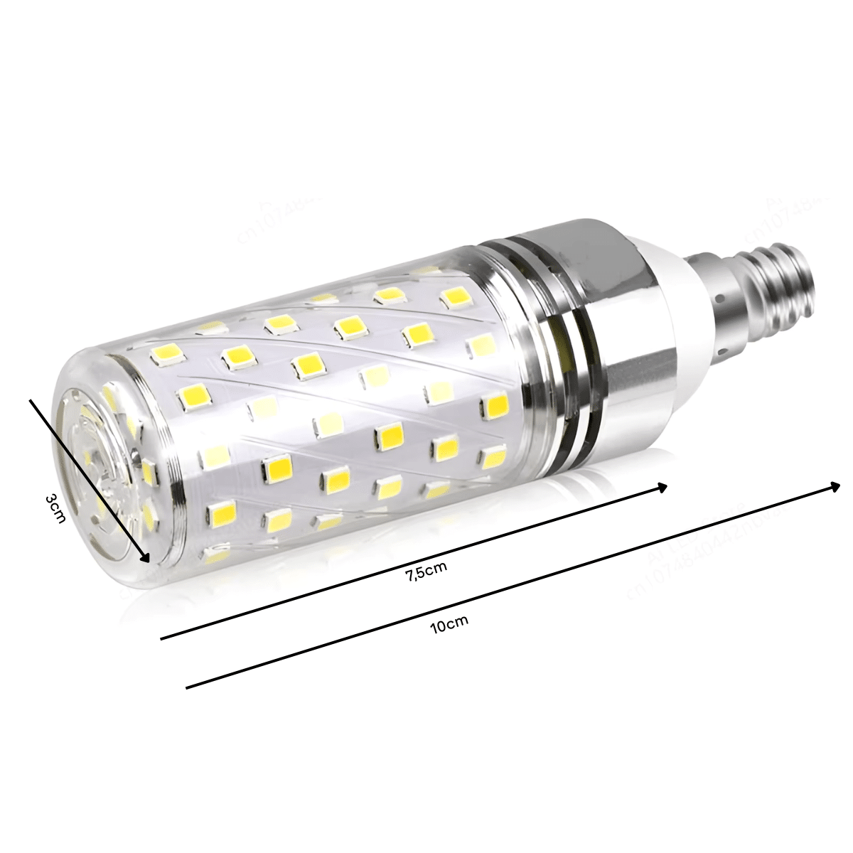 LED light source Corn bulb | 8+8W 3000K + 4000K + 6500K - Image 2