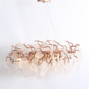 Arbor hanglamp | 6 lichtpunten | rose | Ø65cm
