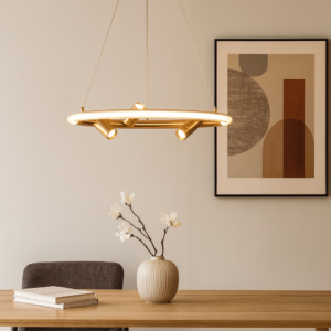 Tub hanglamp | ø50cm | LED 3000k | Brushed Gold
