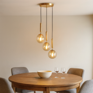 Mara hanglamp | 3xE14 |  Amber | Ø41xH120cm