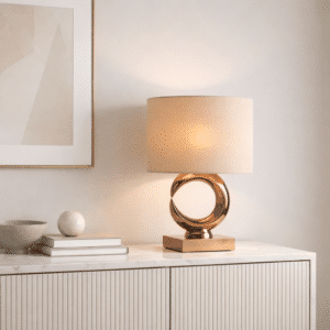 Orova | 1-licht | ø23xH38cm | E14 | Rose