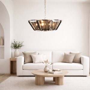 Antros hanglamp | 5xE14 fitting | smoke