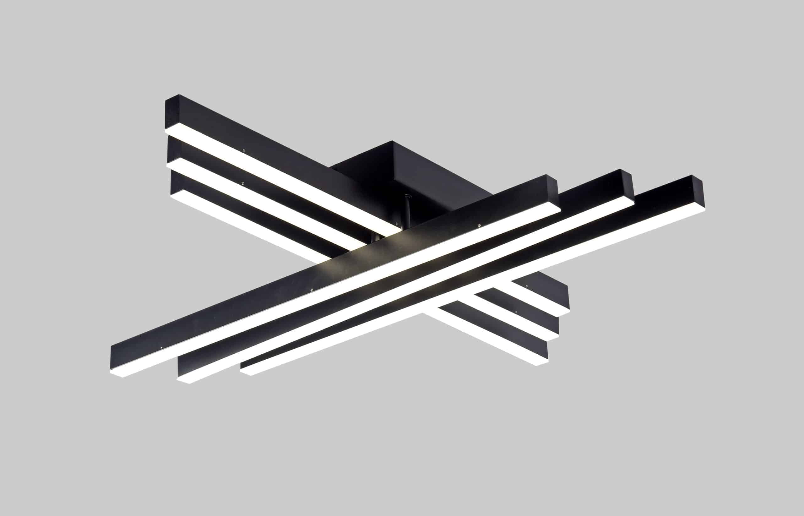 Aurion ceiling lamp | Black | ⌀90 x 8cm | LED | 3000K, 4000K, 6000K - Image 4