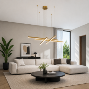 Valion hanglamp | Goud | ⌀85 x 120cm | LED | 3000K, 4000K, 6000K