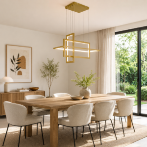 Sylthera hanglamp | Goud | 85x25x100cm | LED | 3000K, 4000K, 6000K