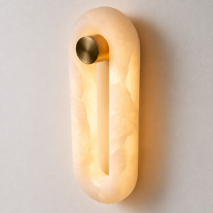 Axis wall lamp | Spanish marble