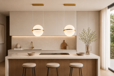 Atom hanglamp | Goud | LED | ∅ 50 cm | Per stuk | Maatwerk mogelijk