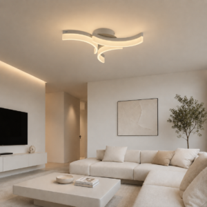 Birema plafondlamp | Wit | Ø55x6cm | LED | 3000K, 4000K, 6000K + afstandsbediening
